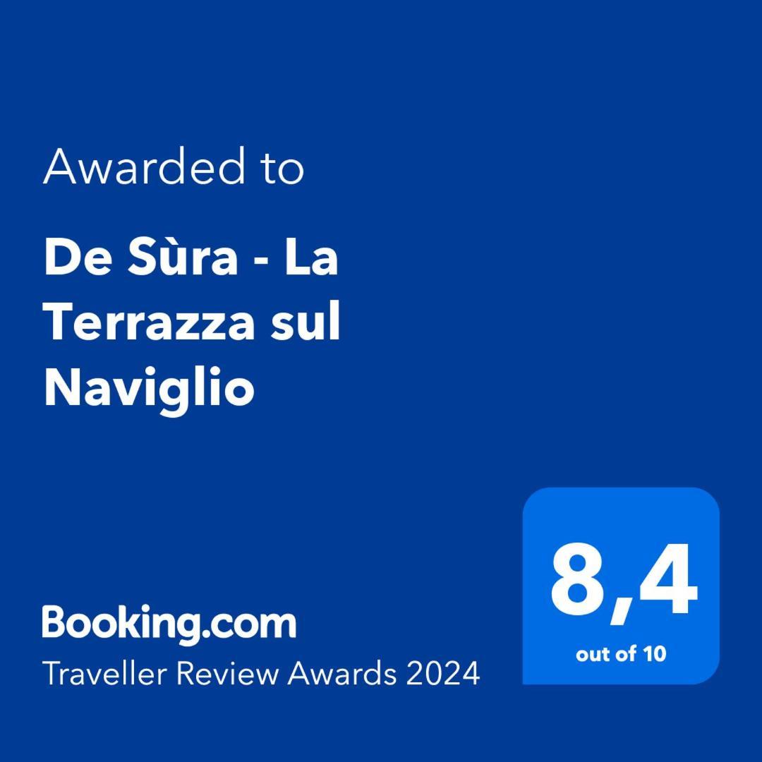 De Sura - La Terrazza Sul Naviglio Lejlighed Milano Eksteriør billede